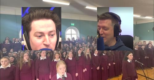 The choir released the song before St Patrick's Day