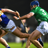 The game’s top scorer, Tipperary’s Jason Forde, gets away from Limerick’s Mike Casey during the league semi-final in Limerick. Picture:  Piaras Ó Mídheach/Sportsfile