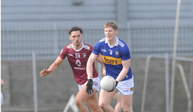 Tipperary’s Paudie Feehan looks to set up an attack against Westmeath