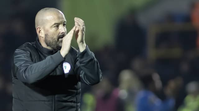 Finn Harps boss Dave Rogers.