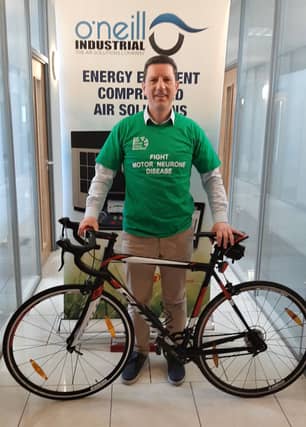 Michael O'Neill, organiser of the 80km cycle