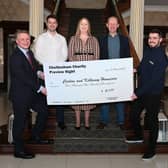 John Duggan, Struan Craig, Lyrath Estate, Orla O’Keeffe-Sutton, Lyrath Estate, Leslie Moynan, Carlow Kilkenny Homecare Team and Daniel Hussey, Matchbook Betting Exchange PICTURE: VICKY COMERFORD