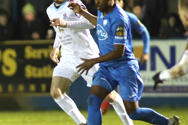 Cobh were shell-shocked and a Brendan Frahill attempt that soared out of the ground in the 22nd minute drew ironic cheers from the Town End.