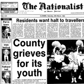 The front page of The Nationalist from 30 years ago - March 20, 1993