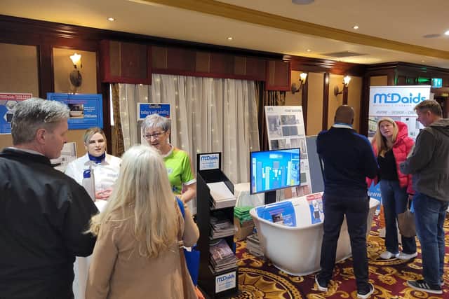 Landscaping experts will be on hand at the weekend to discuss the equally important area outside the home, as well as renewable energy experts, who will offer information on the supply and fitting of heat pumps, solar panels and pellet stoves. 