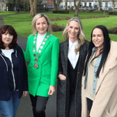 Celia Holman Lee, Dr Susan Liddy, Olivia O'Sullivan, Cathaoirleach of the Metropolitan District of Limerick, Dee Corbett Ryan, Limerick Chamber CEO and Ciara McCormack | PICTURE: Adrian Butler 