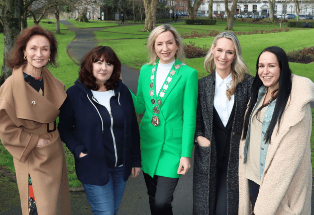 Celia Holman Lee, Dr Susan Liddy, Olivia O'Sullivan, Cathaoirleach of the Metropolitan District of Limerick, Dee Corbett Ryan, Limerick Chamber CEO and Ciara McCormack | PICTURE: Adrian Butler