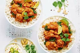 Vegan curried cauliflower