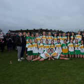 Colaiste Naomh Cormac after their Leinster final win.