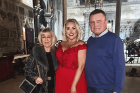 Mr O'Brien pictured with his wife Rose and daughter Sinead | PICTURE: SineadCurvyStyle/Instagram