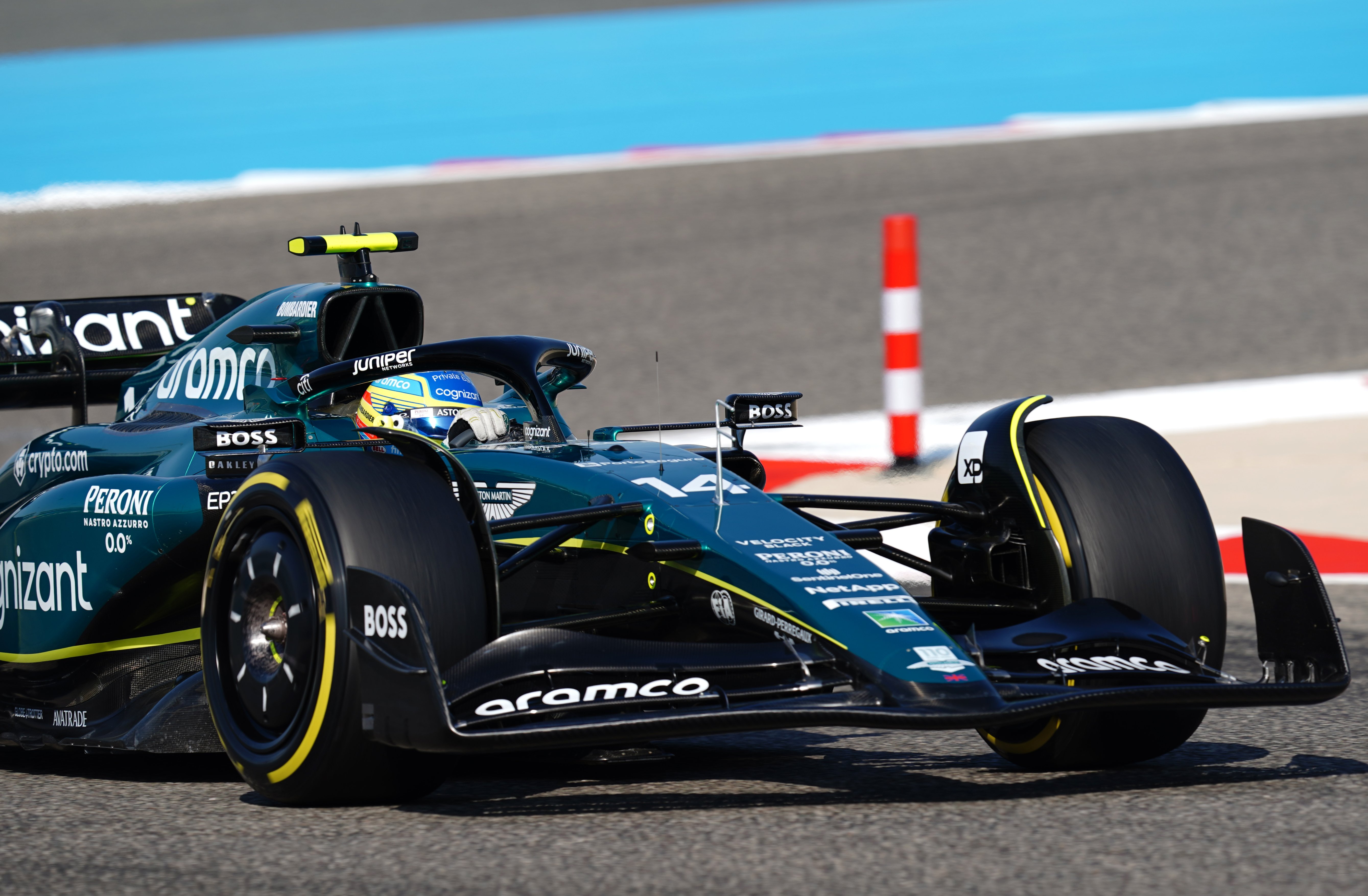 Fernando Alonso fastest in final practice to lay down Bahrain Grand ...