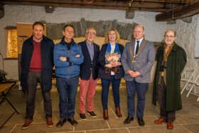 Pictured at the launch were: Declan Rice Kilkenny LEADER Partnership. John Clark, Brian Fennelly, Laoise O'Brien,  Mayor David Fitzgerald and Kieran O'Sullivan