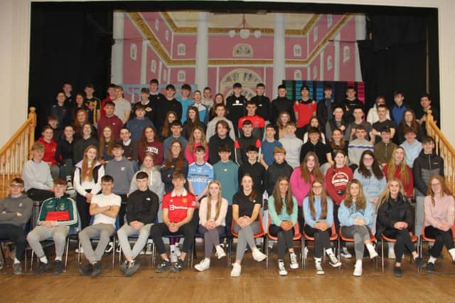 Transition year students at Castlecomer Community School