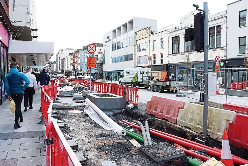 O'Connell Street works | PICTURE: Adrian Butler