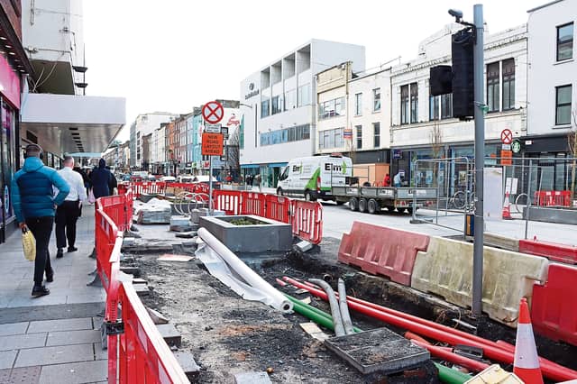 O'Connell Street works | PICTURE: Adrian Butler