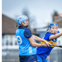 Eimear McGrath tries to block a clearance during Saturday's game. PICTURE: Marty Ryan