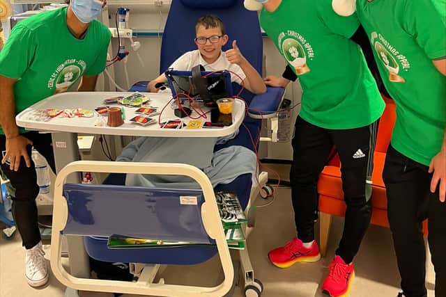 His mother Mary said: “The staff here for us are family, Reece has been here since he was a baby. They have been absolutely amazing.