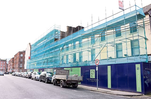 The Printworks site in Catherine Street which was home to the Desmond Arms | PICTURE: ADRIAN BUTLER