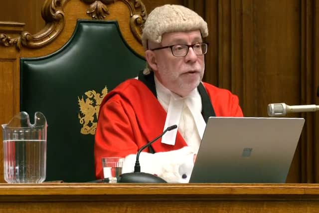Smith listened in the dock with the assistance of a hearing aid and made no reaction as he was sent down.