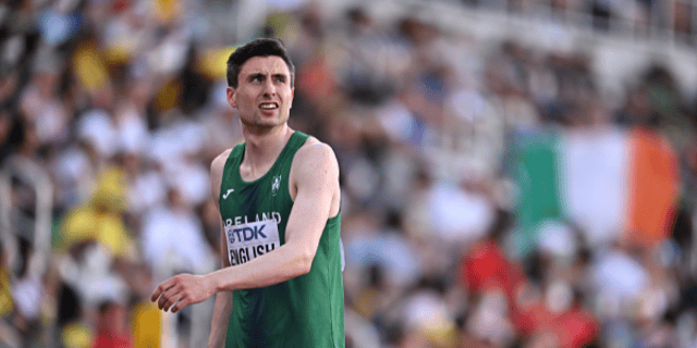 Mark English narrowly missed out on a place in the 800m final at the World Championships. Photo: Sportsfile
