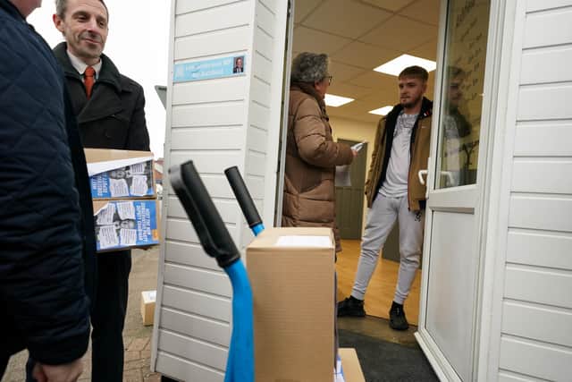 But when the Lib Dems arrived on Wednesday afternoon, they were told by one of Mr Anderson’s staff members that they couldn’t drop the posters off at his constituency office in Sutton-in-Ashfield, Nottinghamshire, as according to a staff member, they could not be delivered to a parliamentary office due to it being paid for by the taxpayer.