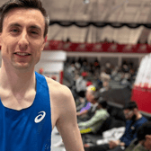 Mark English in Boston on Saturday night.