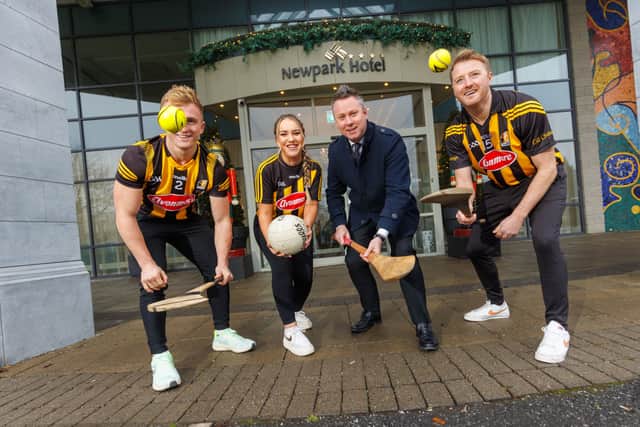 The two ambassadors, former Kilkenny GAA All-Star Hurler and Dancing with the Stars legend Aidan Fogarty and GAA player and Assistant Manager at Newpark Hotel’s Escape Health Club, Sinead Brennan, went to Uganda. Promoting gender equality is a cornerstone of Uganda's GAA club, and having Sinead lead several training sessions, will instil confidence in the young girls that are still too shy to train with the boys.