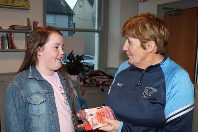 The majority of the money was raised through the stall but an extra €200 was raised for the fundraiser by Bruff Bridge Club once they heard about the cause.