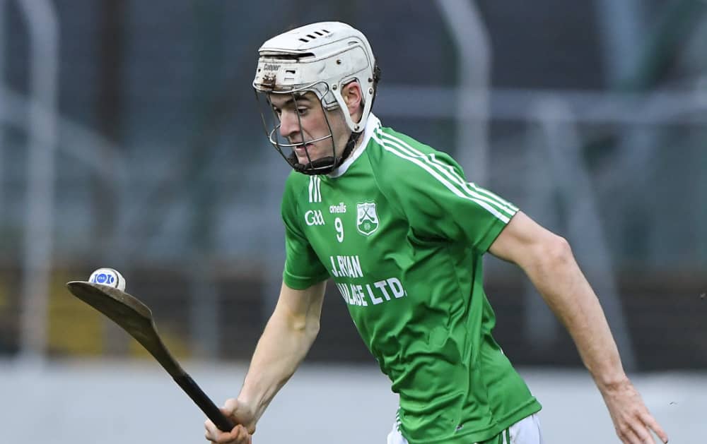 St. Mullins and Carlow hurler Conor Kehoe starred for DCU. PIC: Sportsfile