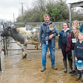 Bucket collection: Friends and family of Richard and Michelle Collins raising funds for Milford at Newport Mart | PICTURE: Brendan Gleeson