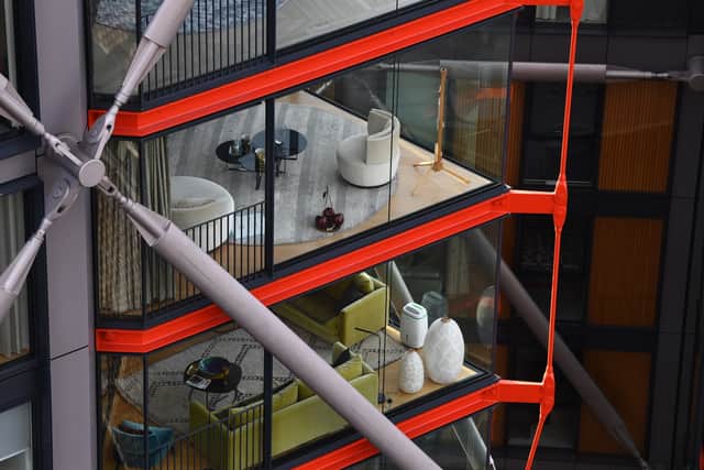 The Supreme Court heard that the residents’ flats, on the 13th, 18th, 19th and 21st floors of one of the Neo Bankside blocks, are approximately 112ft (34m) away from the Tate Modern and that those on the 18th and 19th floors are at around the same height as the viewing gallery.