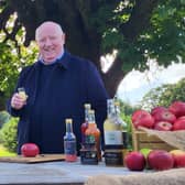 Brian O’Connell, CEO of the Attyflin Estate shares some fruity treats with Neven Maguire