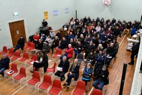The meeting took place at Johnswell Hall