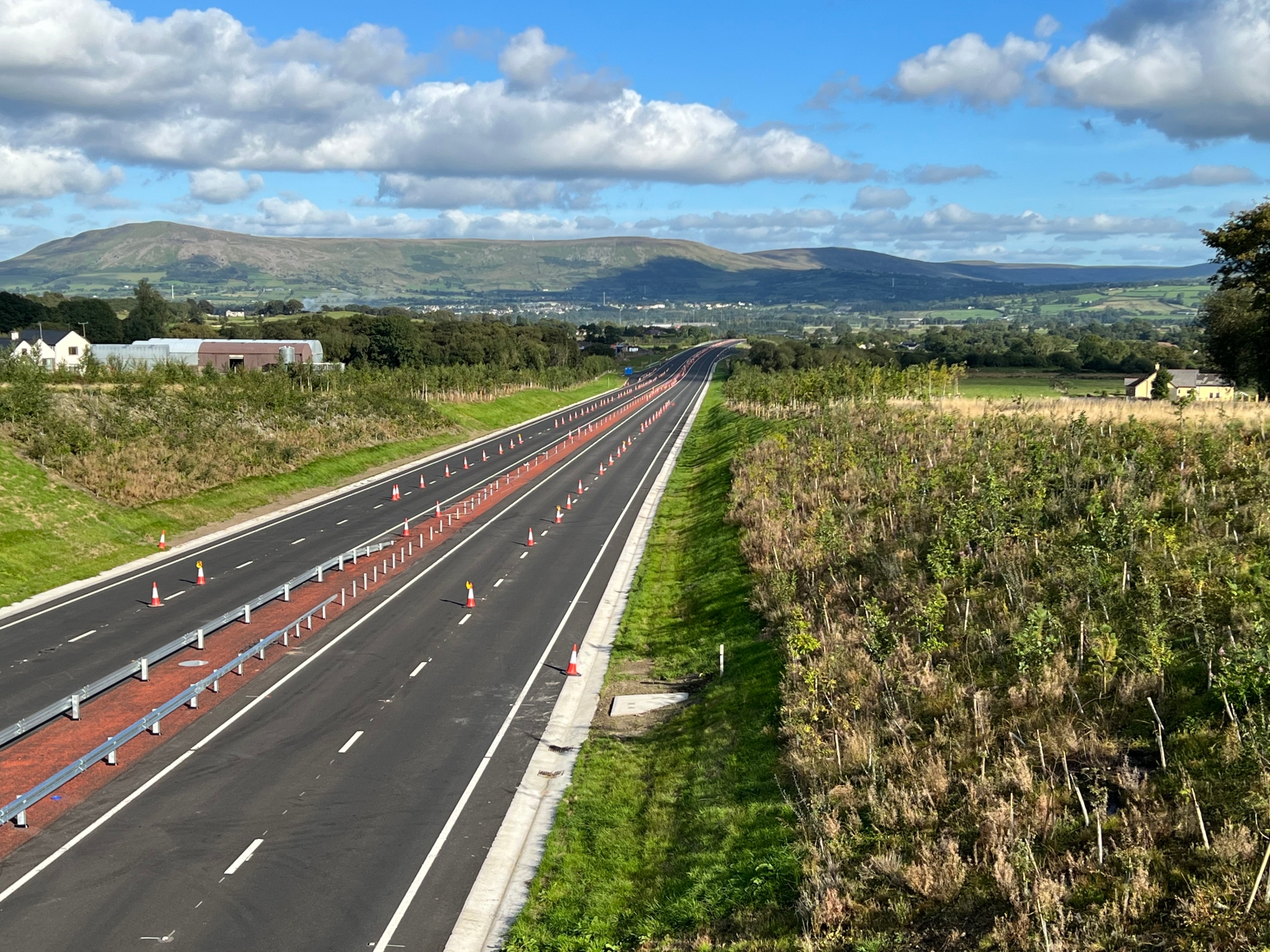 Mainline construction work on A6 to conclude within weeks, Department ...