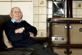 97-year-old John James McGarrigle in his  Cashelard home Photo: Thomas Gallagher