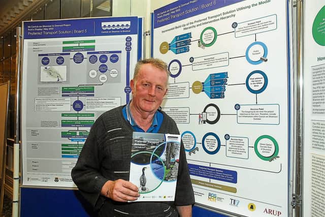 Residents in Attirory were vocal against the proposed route with estates Glas na hAbhainn, Ard na Sí and Cnoc na Sí affected by the route option.