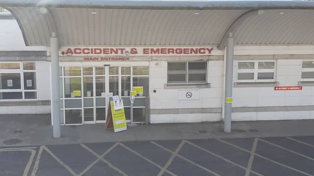 Emergency Department at the Midland Regional Hospital Portlaoise.