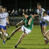 Limerick's Cian Sheehan in action during their McGrath Cup win over Waterford at Mick Neville Park on Wednesday night | PICTURE: Brendan Gleeson.