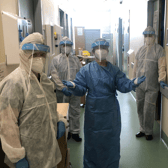 Portlaoise hospital staff need lots of equipment to help them treat patients during the Covid-19 emergency