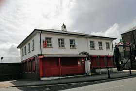 The sorting office at Great James Street in Derry.