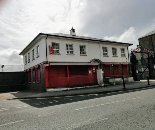 The sorting office at Great James Street in Derry.