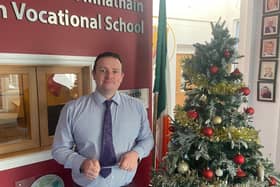 Michael O'Rourke, from Carrick-on-Shannon, newly appointed Principal in Ballymahon Vocational School