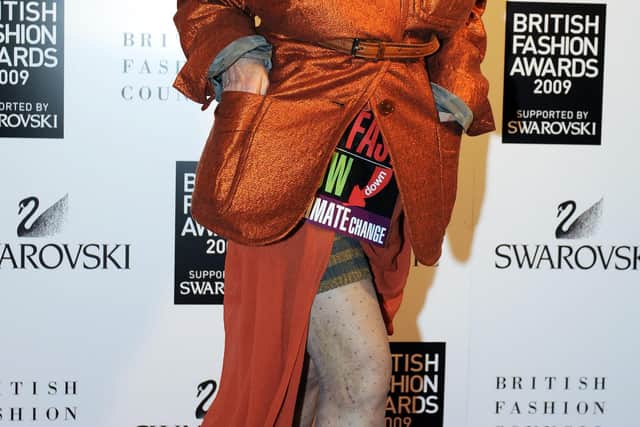 At the Fashion Awards…