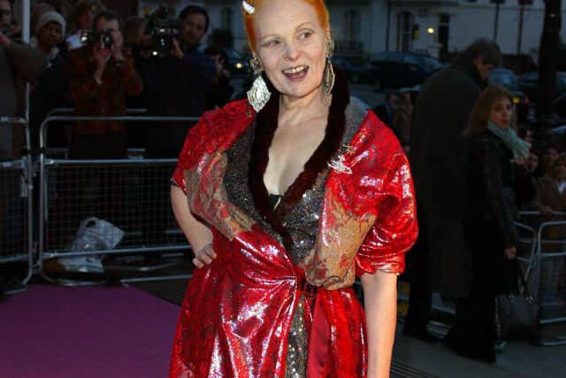 At the opening of her V&amp;A exhibition…