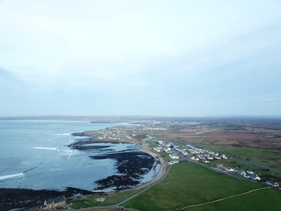 The village of Tullaghan is on Leitrim's coast.