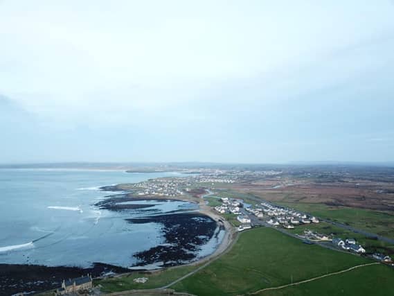 The village of Tullaghan is on Leitrim's coast.