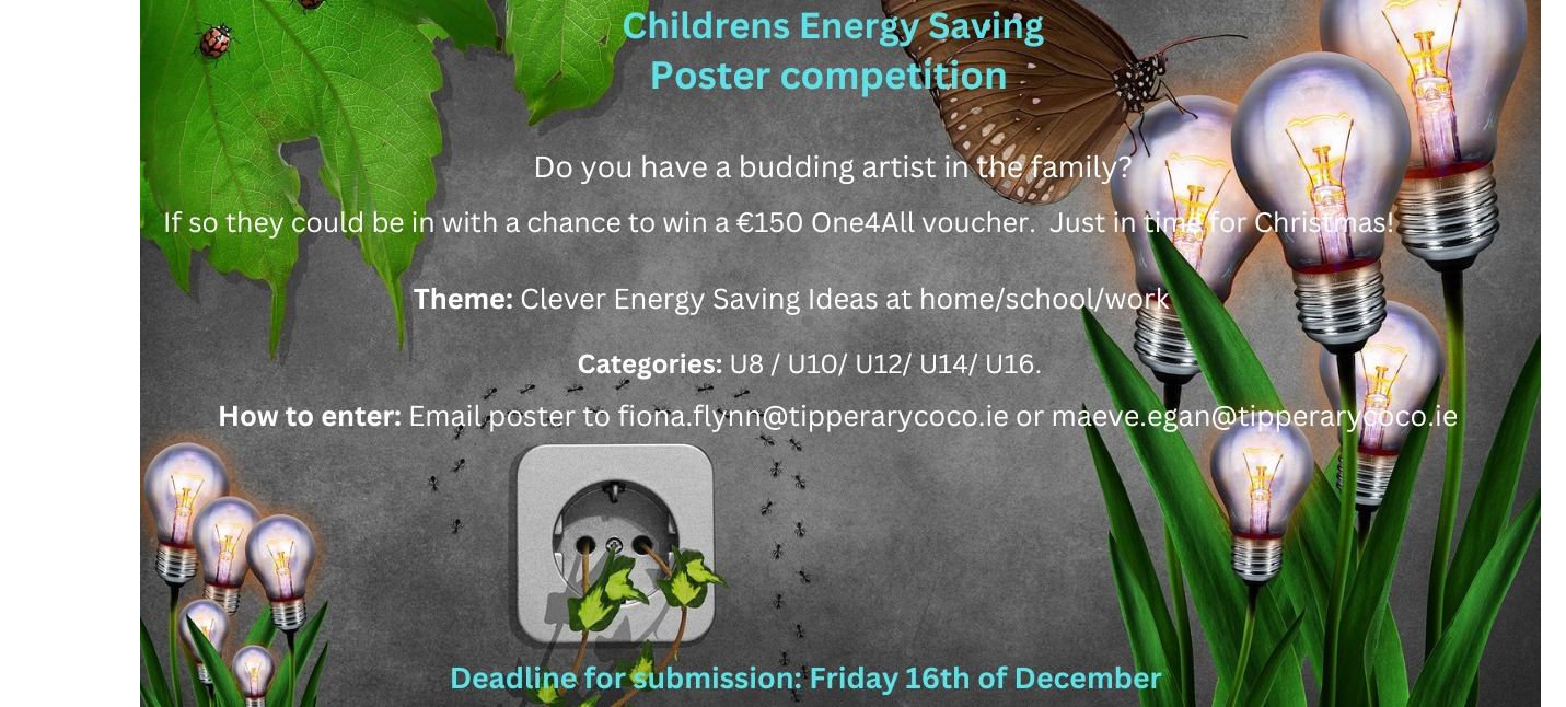 Budding Tipperary artists invited to enter childrens energy saving ...