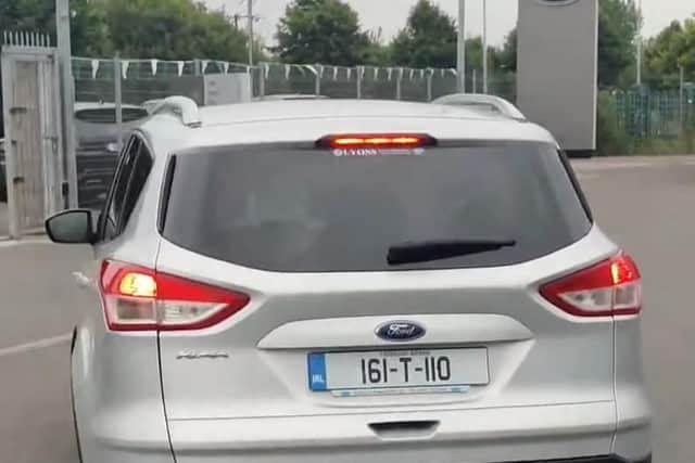 A silver Ford Kuga (registration 161 T 110) was taken from the driveway of a property in Granville Park, Saint Patrick's Road, Ballysimon some time in the early hours of Wednesday morning.