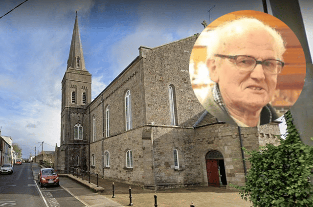 The funeral of Andy Barrett took place in St Patrick's Church, Ballyshannon