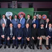 The Uefa Pro Licence graduates in Dublin, with Jim McMcGuinness, back row, second from right